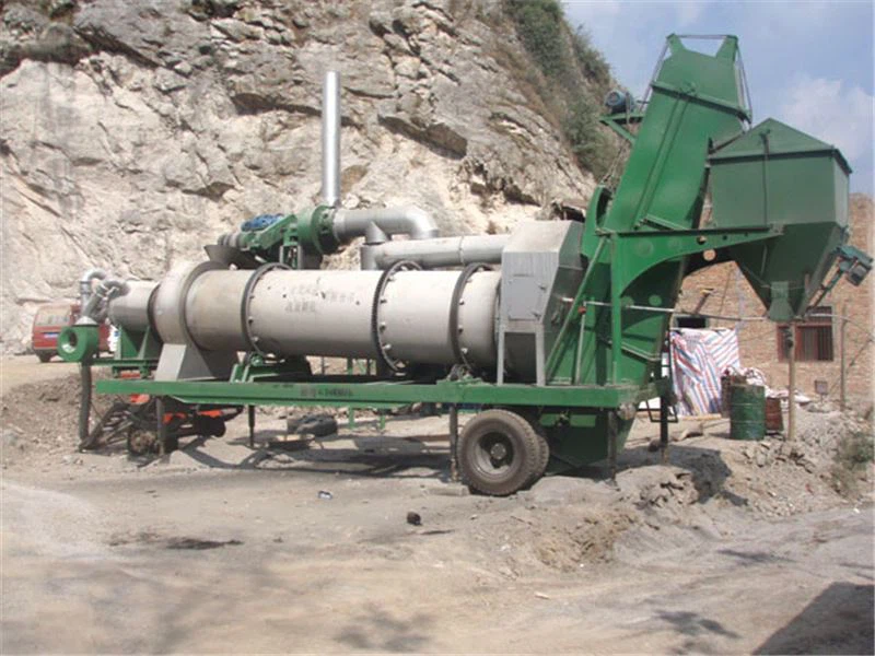 Mobile Asphalt Drum Mix Plant