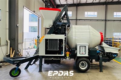 Concrete Mixer Pump All Wheel Drive
