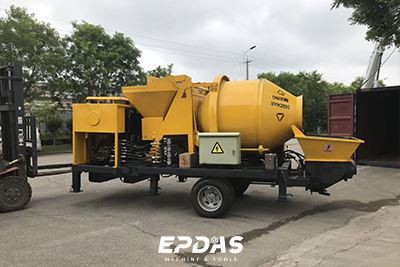 Concrete Mixer Pump Compact Design
