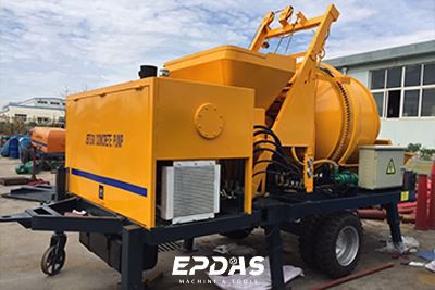 Concrete Mixer Pump For Parking Garage