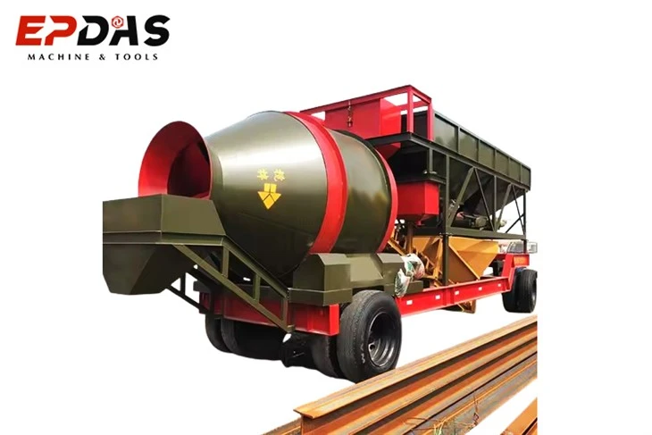 mobile cement batch plant