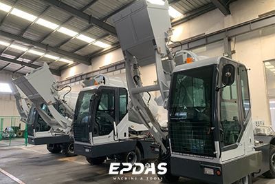 Self-loading Concrete Mixer For Dam Construction