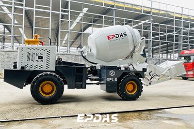 Self-loading Concrete Mixer For Highway Projects