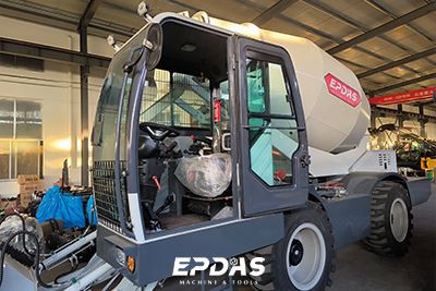 Self-loading Concrete Mixer For Industrial Projects