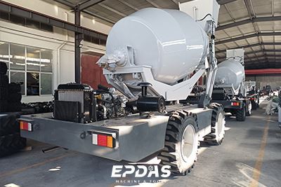 Self-loading Concrete Mixer For Mining Operations