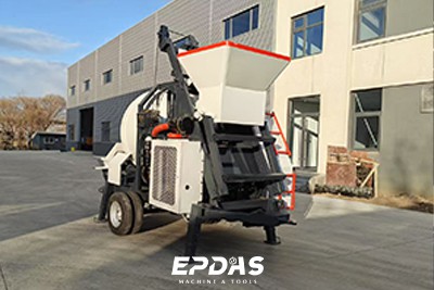 Concrete Mixer Pump For Railway Construction