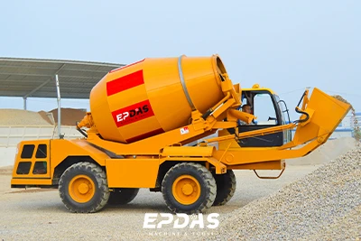Self-loading Concrete Mixer For Infrastructure Development