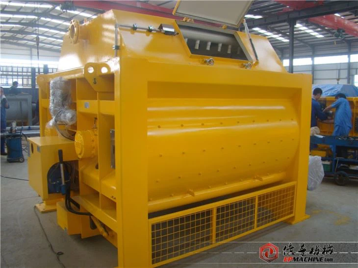 Twin Shaft Concrete Mixture