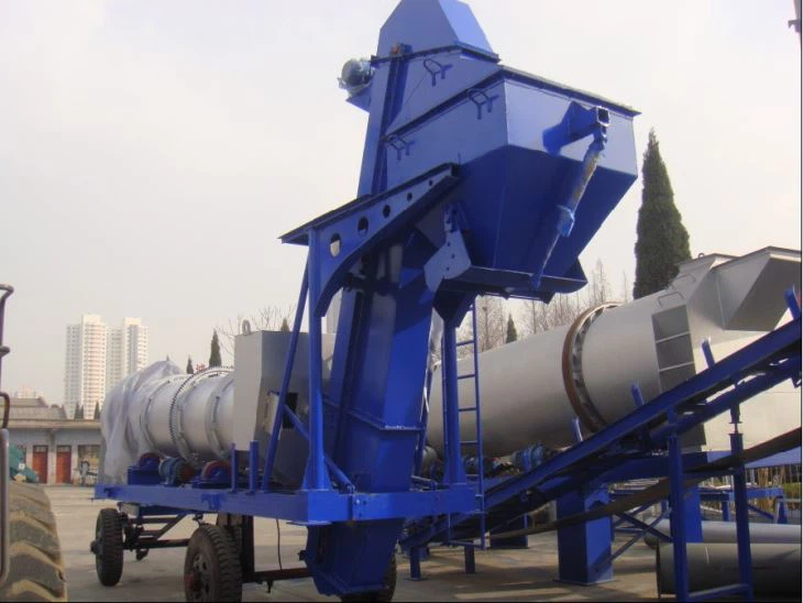 Mobile Asphalt Drum Mix Plant