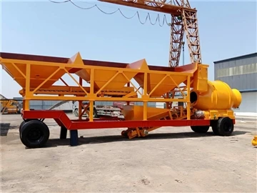 Another Road And Surrounding Areas Built By EP Mobile Concrete Batching Plant